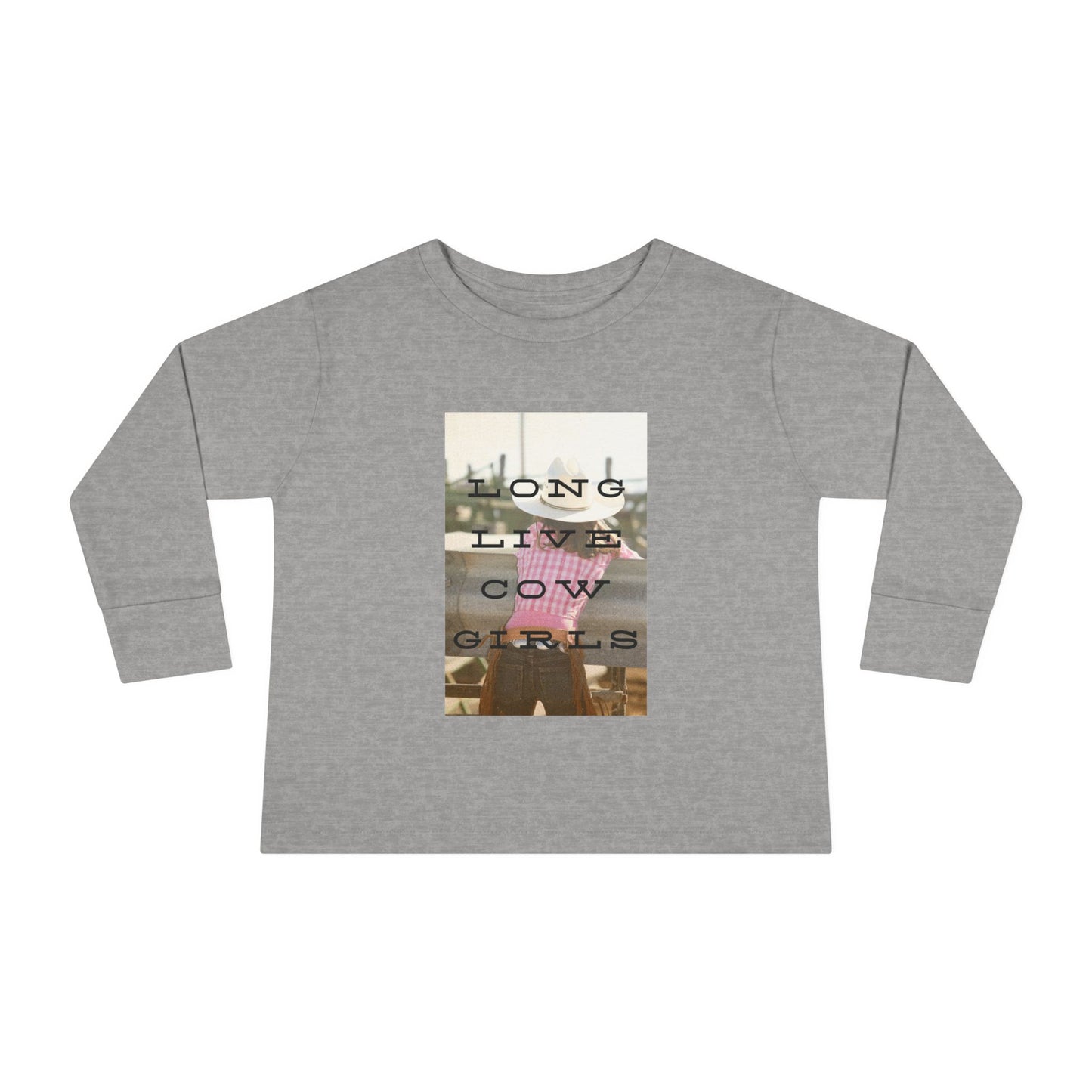 Girls COWGIRLS Long Sleeve Tee - The Rodeo Edit