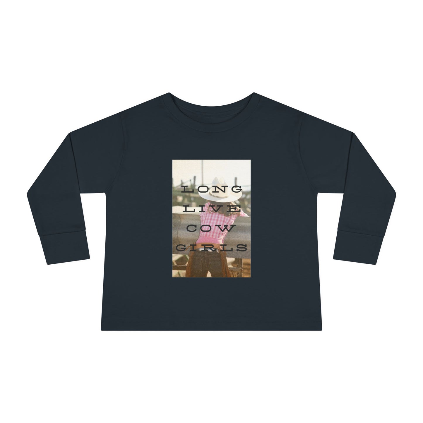 Girls COWGIRLS Long Sleeve Tee - The Rodeo Edit