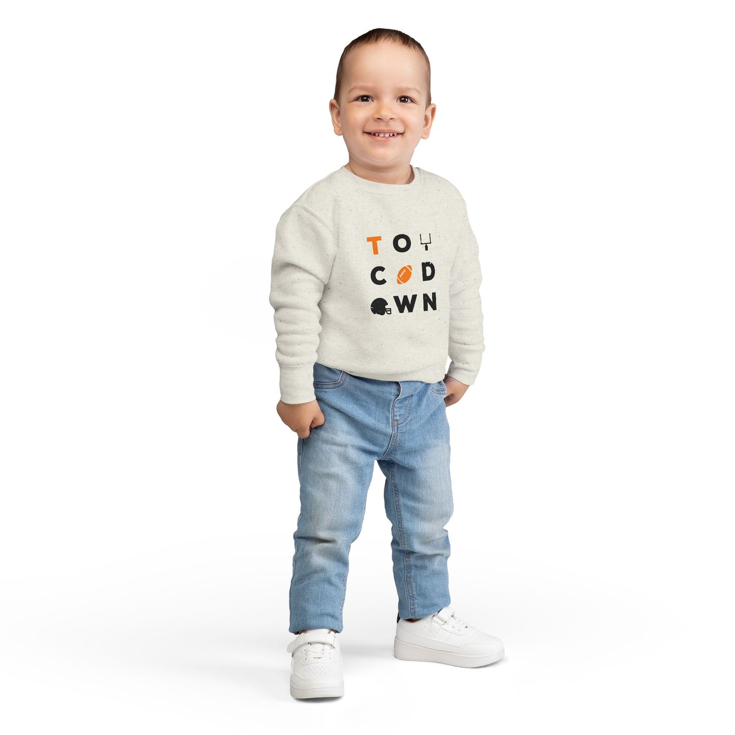 Kids TOUCHDOWN Crew Sweatshirt - The TN Edit