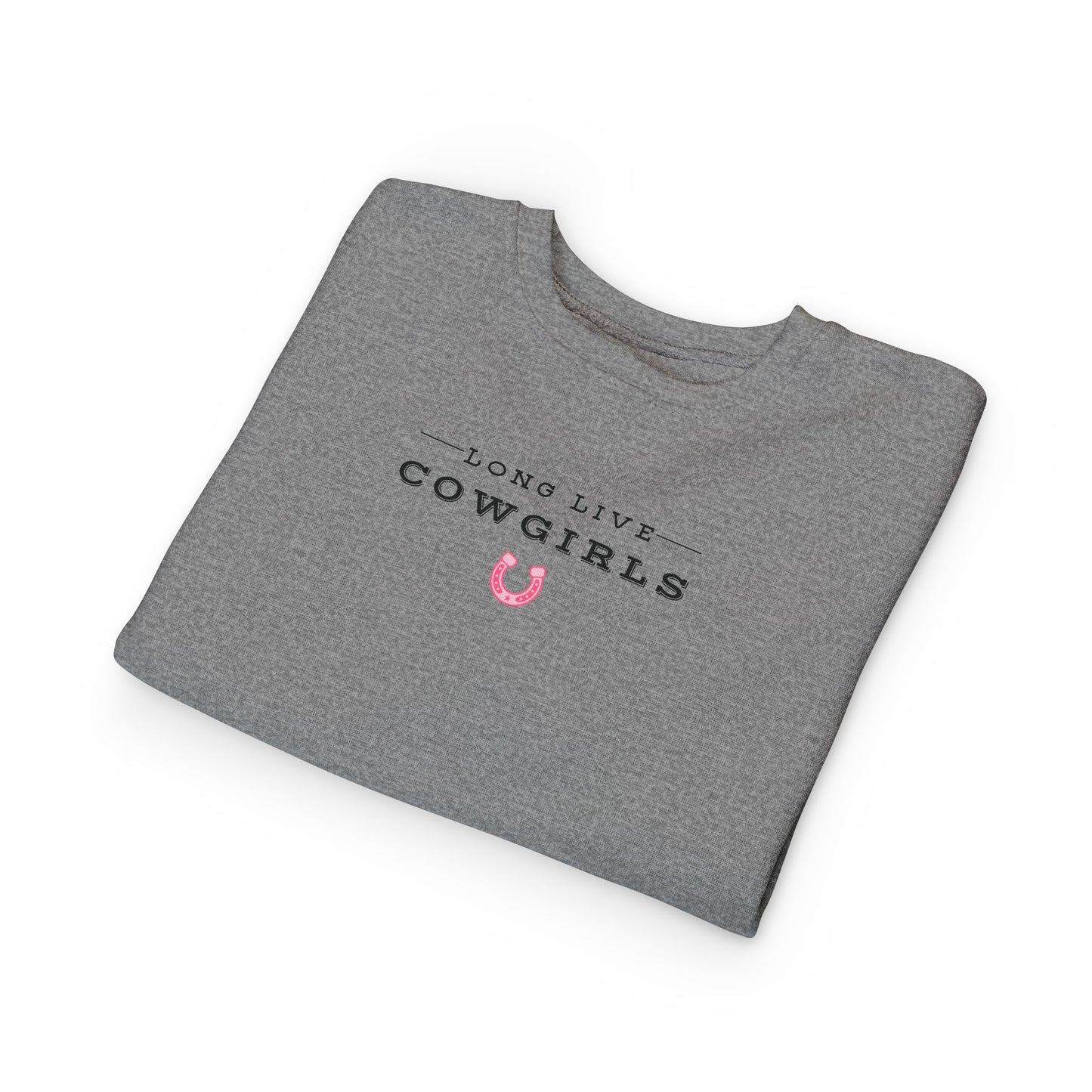 Girls COWGIRLS Crew Sweatshirt