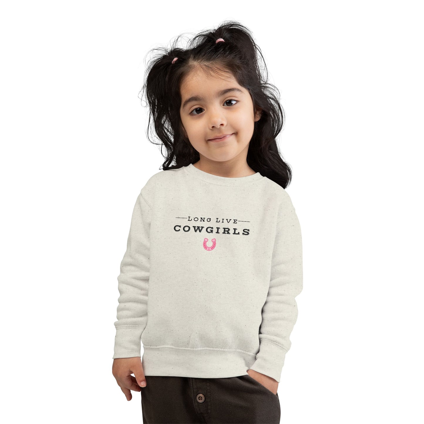 Girls COWGIRLS Crew Sweatshirt