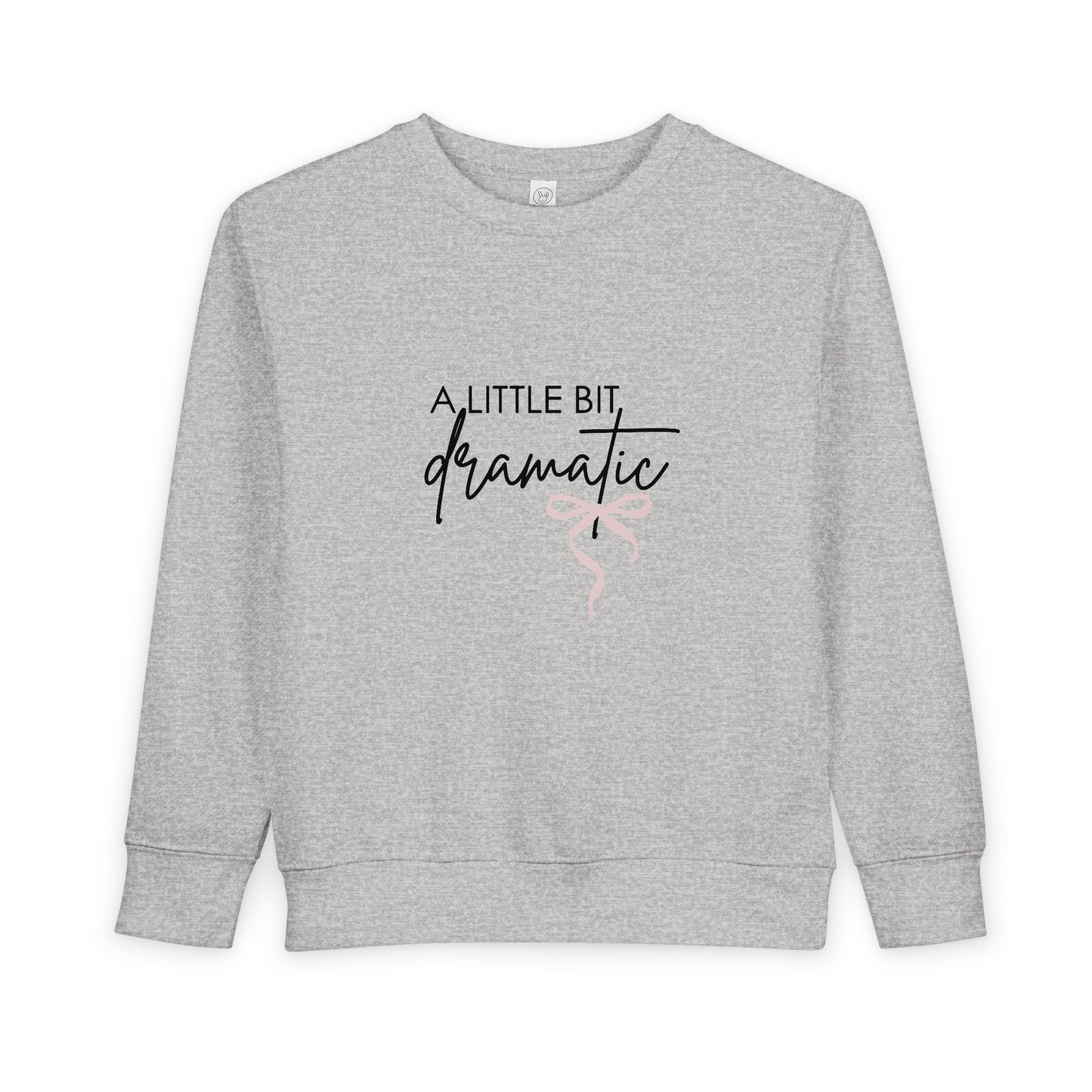 Girls DRAMATIC Crew Sweatshirt