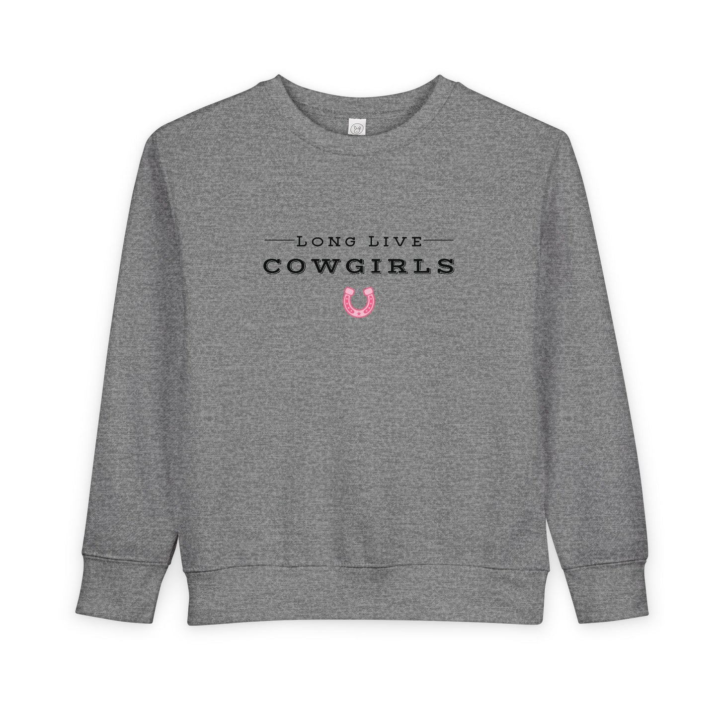 Girls COWGIRLS Crew Sweatshirt