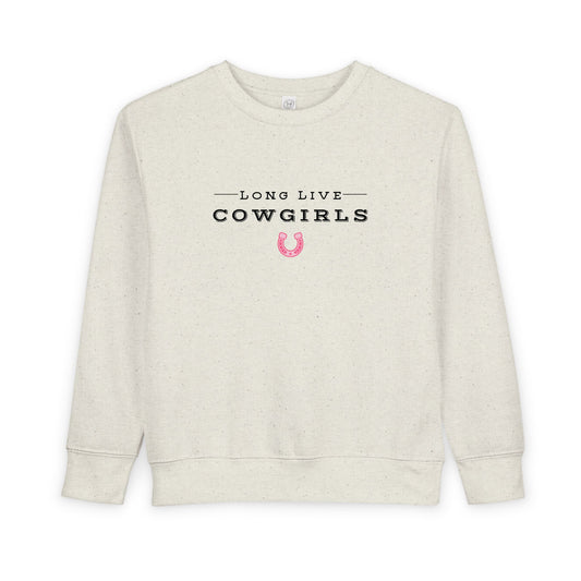Girls COWGIRLS Crew Sweatshirt