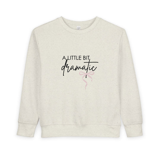 Girls DRAMATIC Crew Sweatshirt