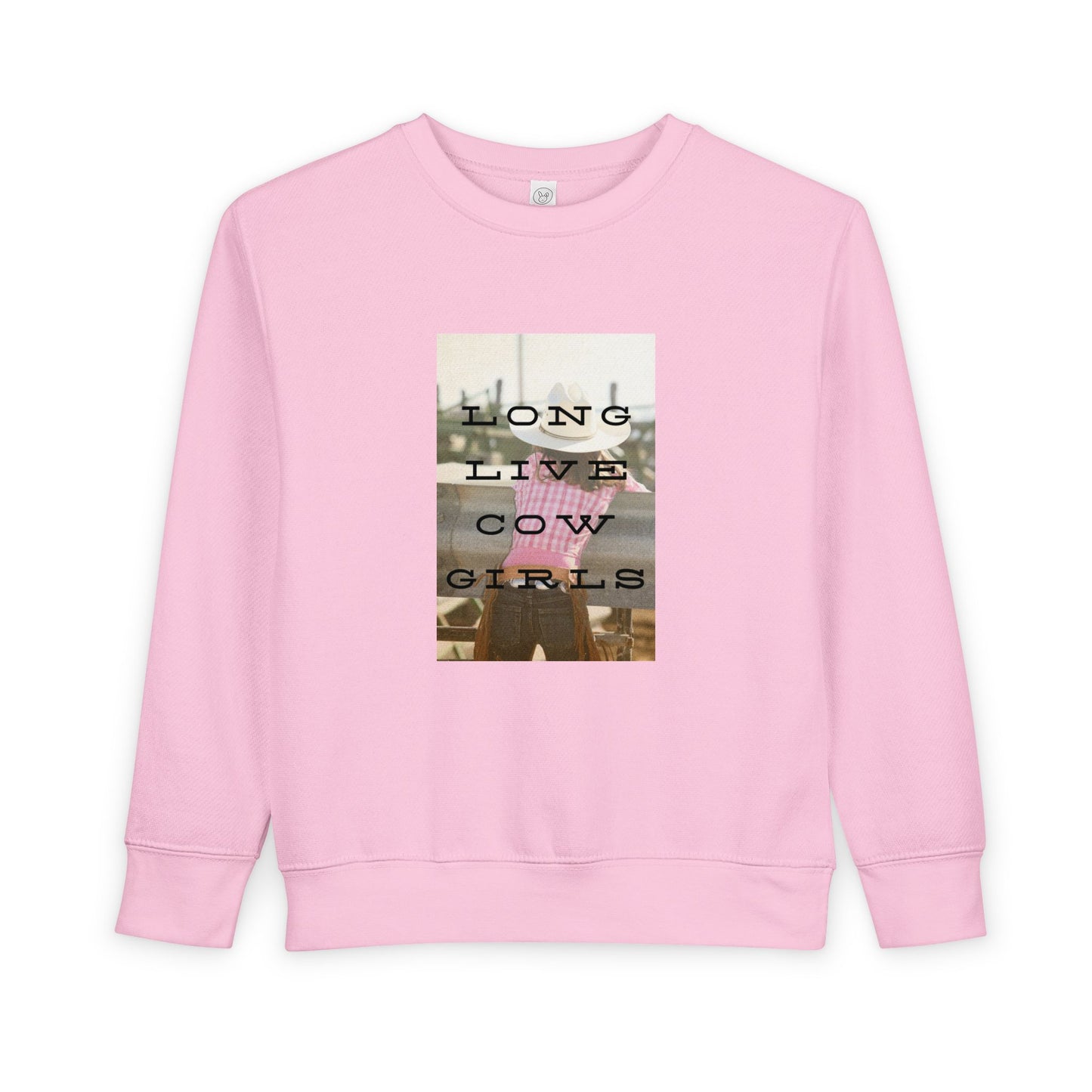 Girls COWGIRLS Crew Sweatshirt - The Rodeo Edit