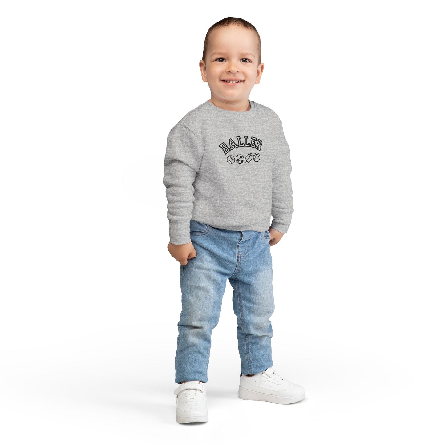 Kids BALLER Crew Sweatshirt