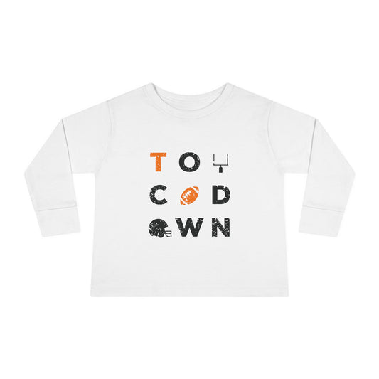 Kids TOUCHDOWN Long Sleeve Tee - The TN Edit