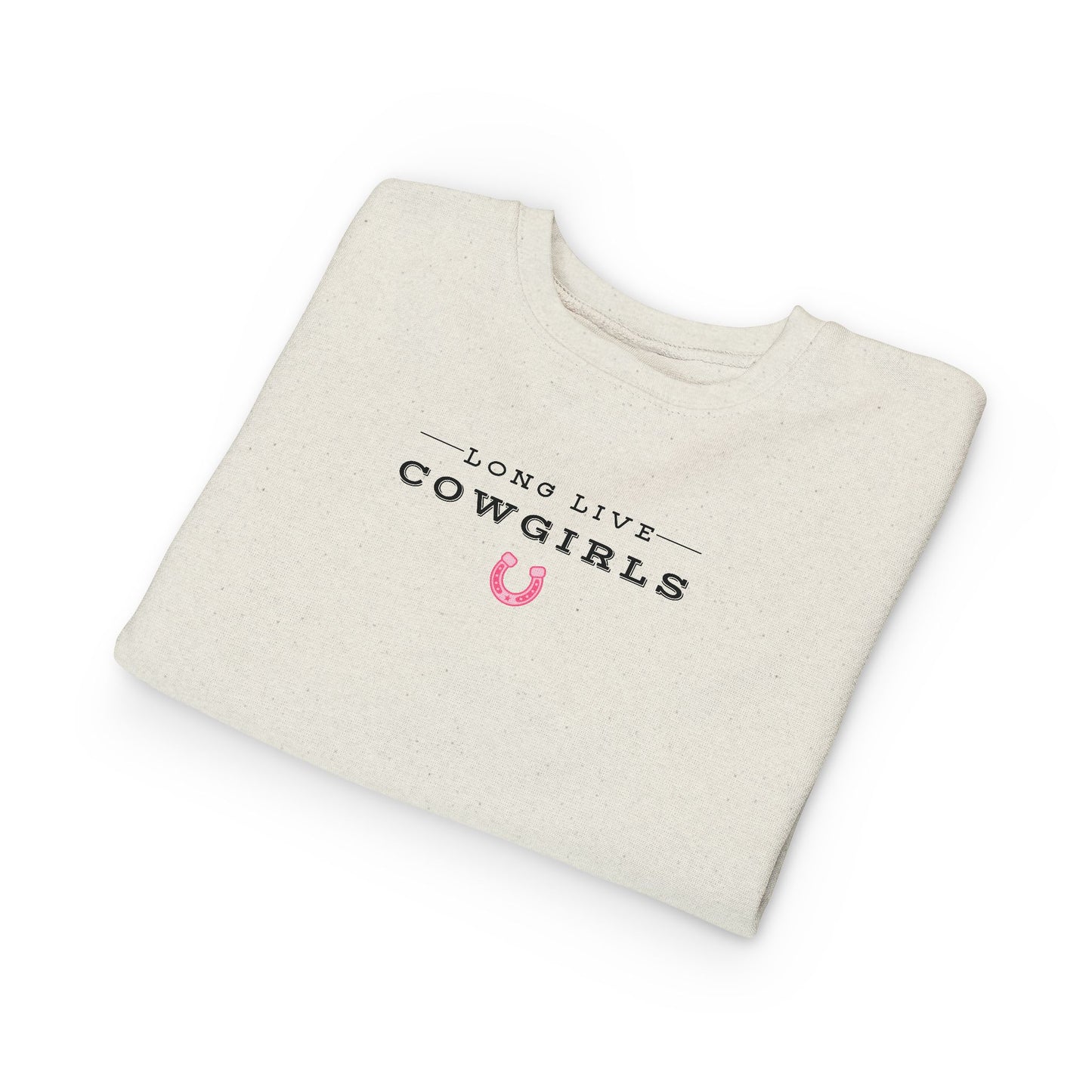 Girls COWGIRLS Crew Sweatshirt