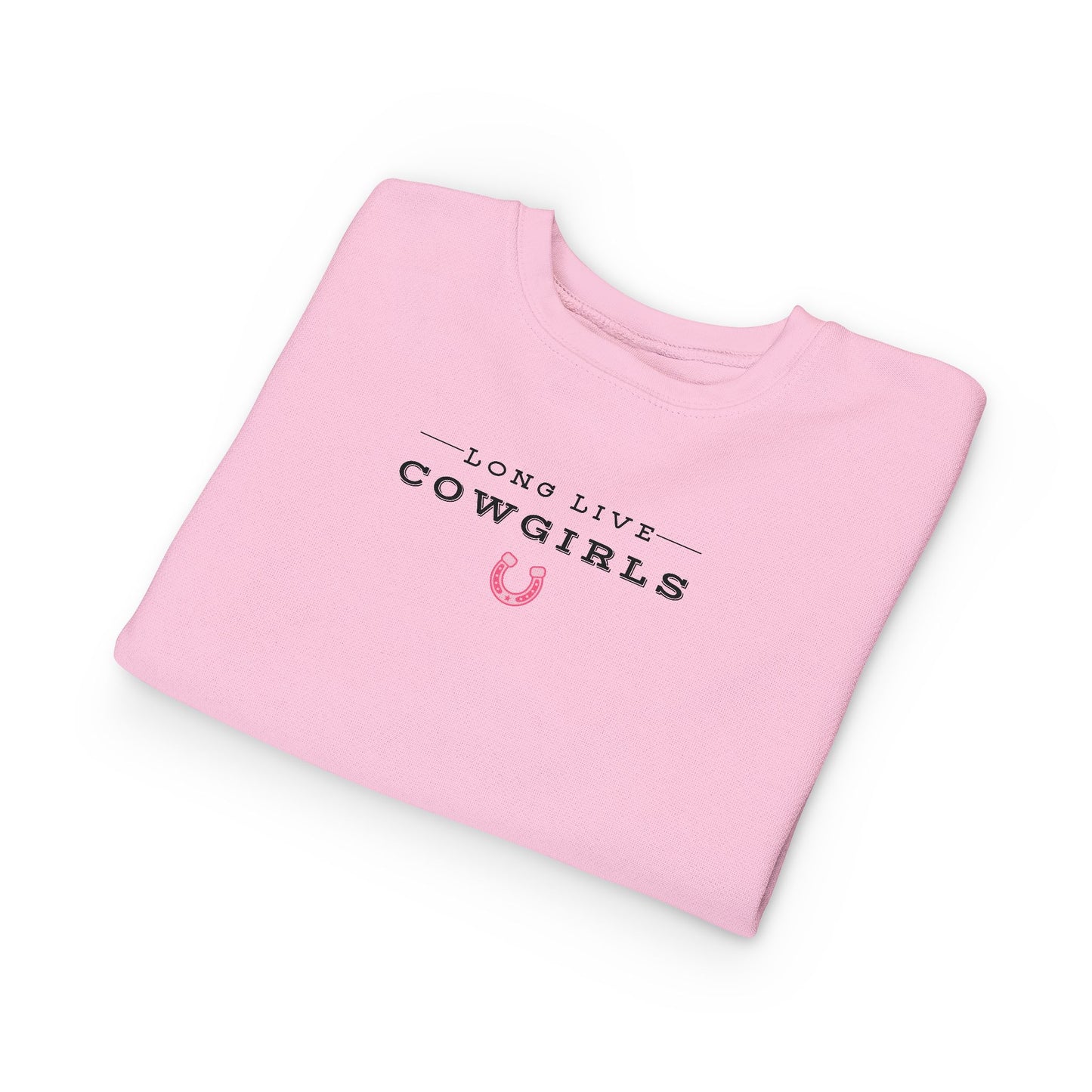 Girls COWGIRLS Crew Sweatshirt