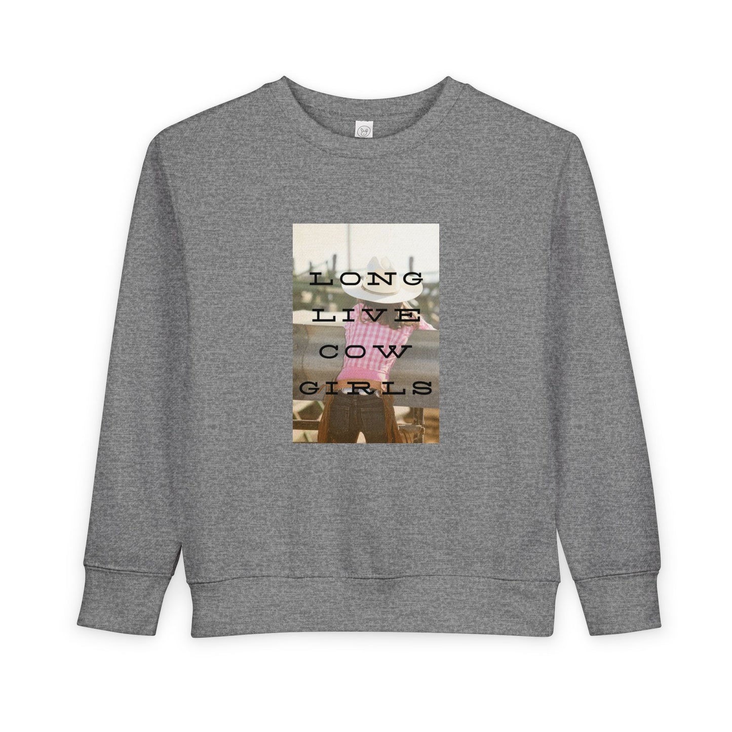 Girls COWGIRLS Crew Sweatshirt - The Rodeo Edit