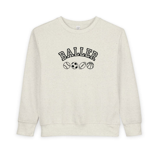 Kids BALLER Crew Sweatshirt