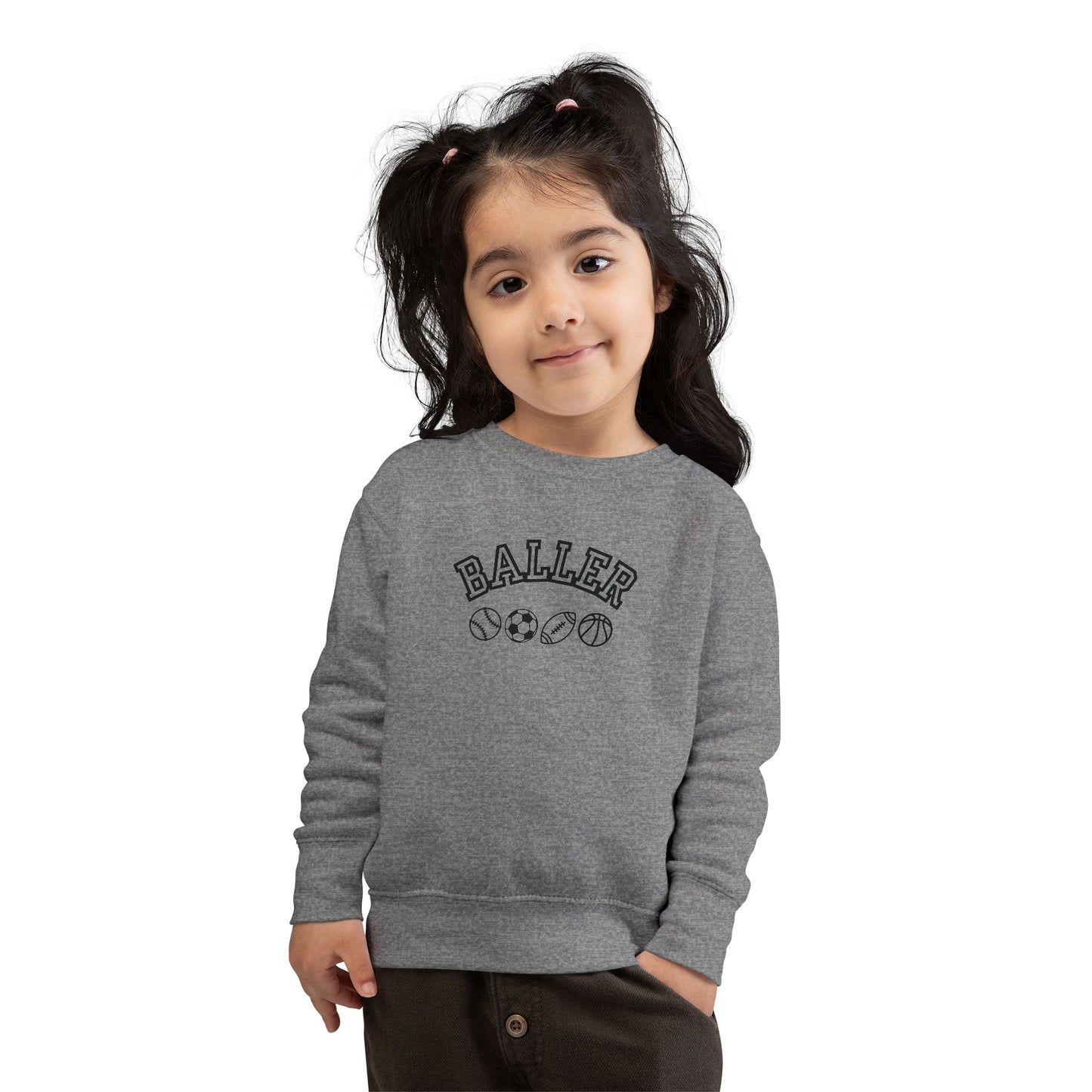 Kids BALLER Crew Sweatshirt