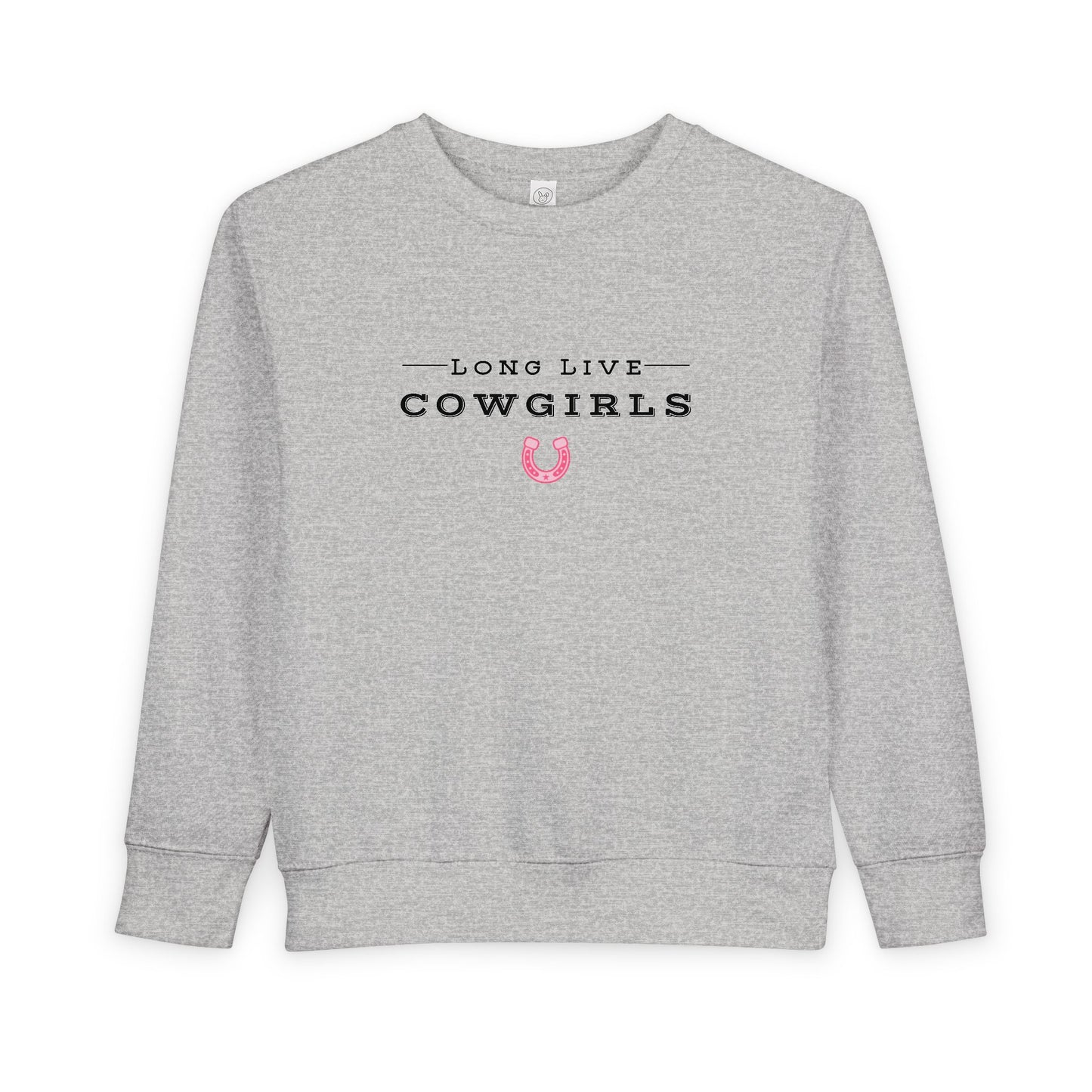 Girls COWGIRLS Crew Sweatshirt
