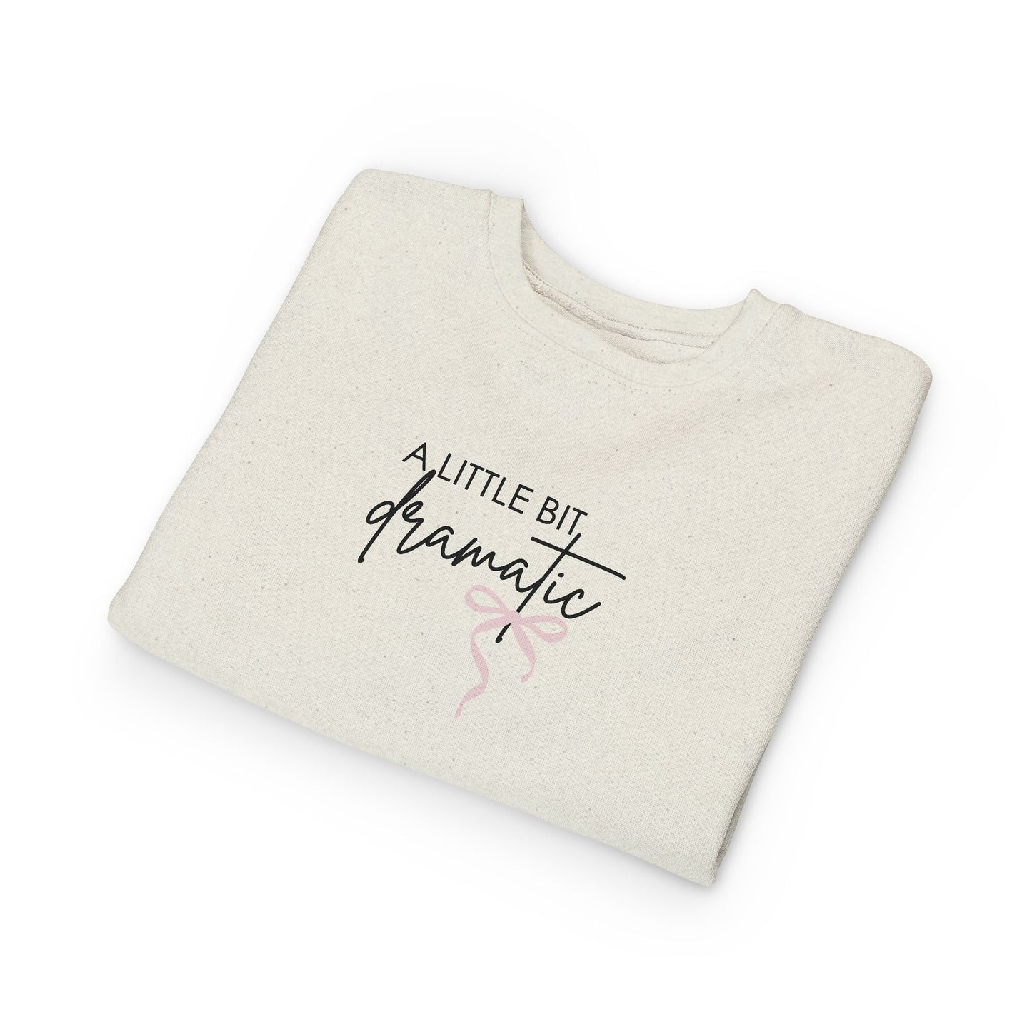 Girls DRAMATIC Crew Sweatshirt