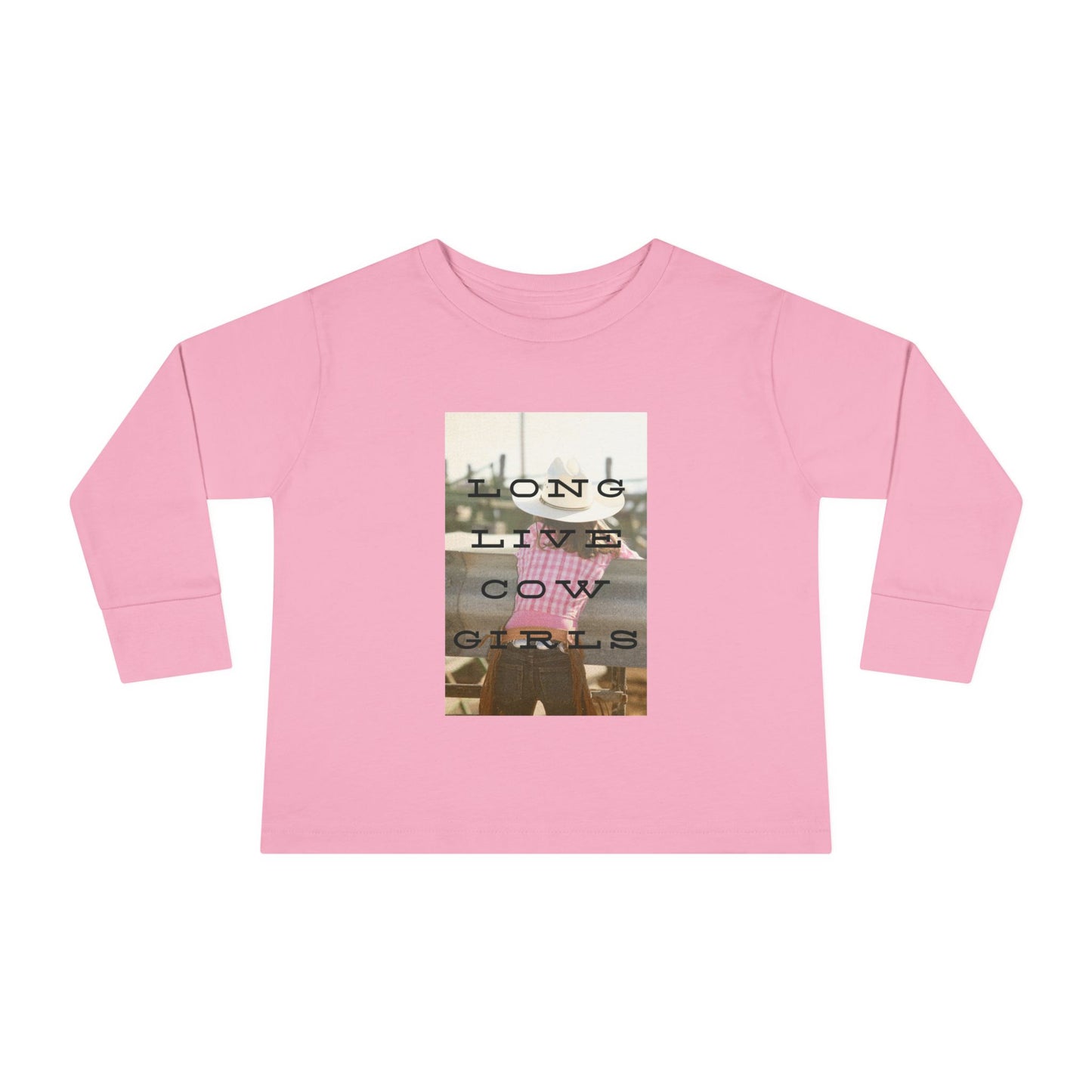 Girls COWGIRLS Long Sleeve Tee - The Rodeo Edit