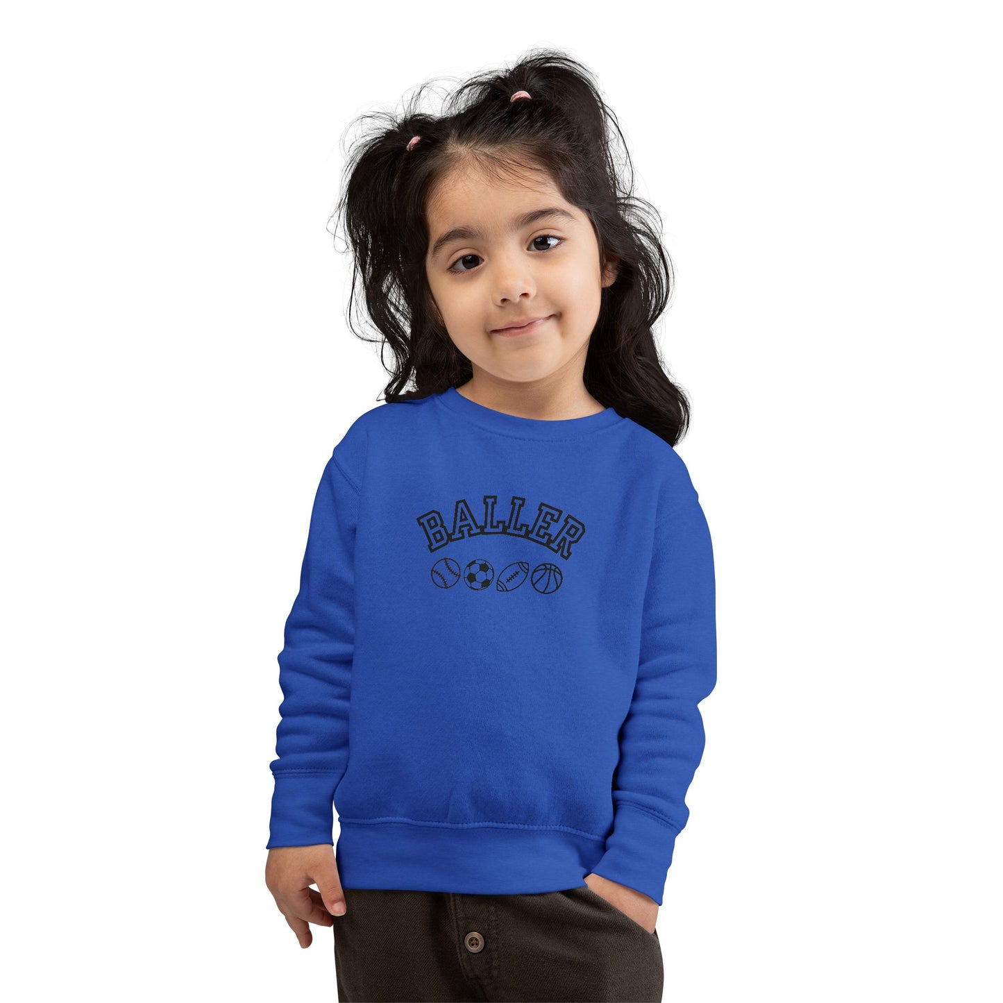 Kids BALLER Crew Sweatshirt
