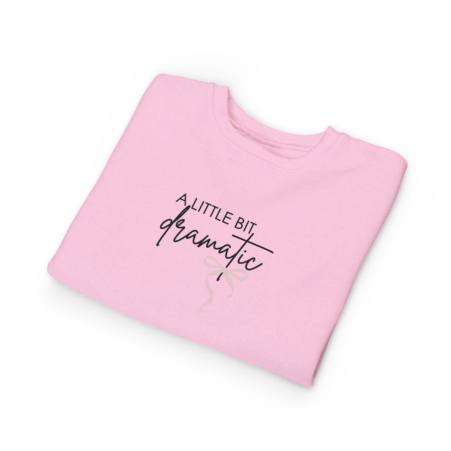 Girls DRAMATIC Crew Sweatshirt