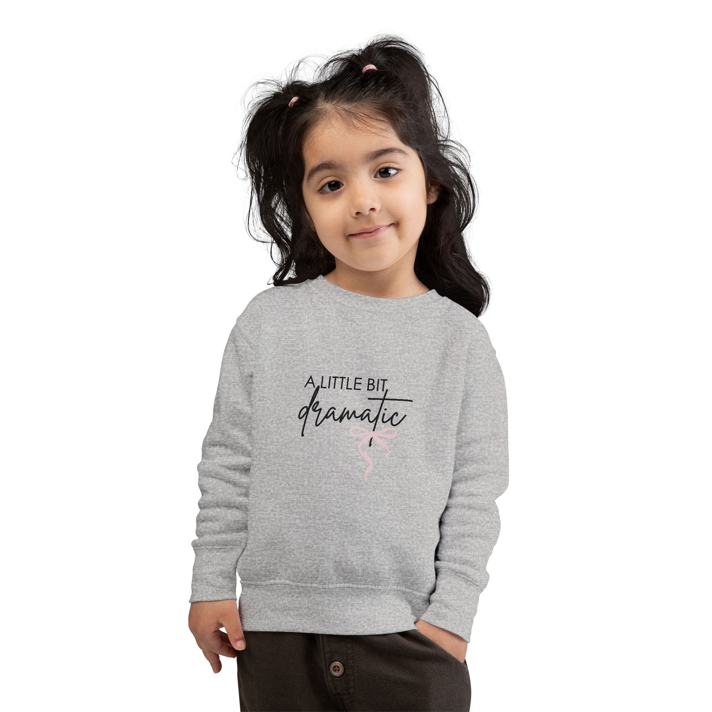 Girls DRAMATIC Crew Sweatshirt
