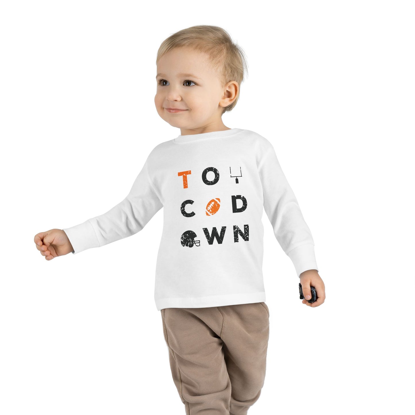 Kids TOUCHDOWN Long Sleeve Tee - The TN Edit