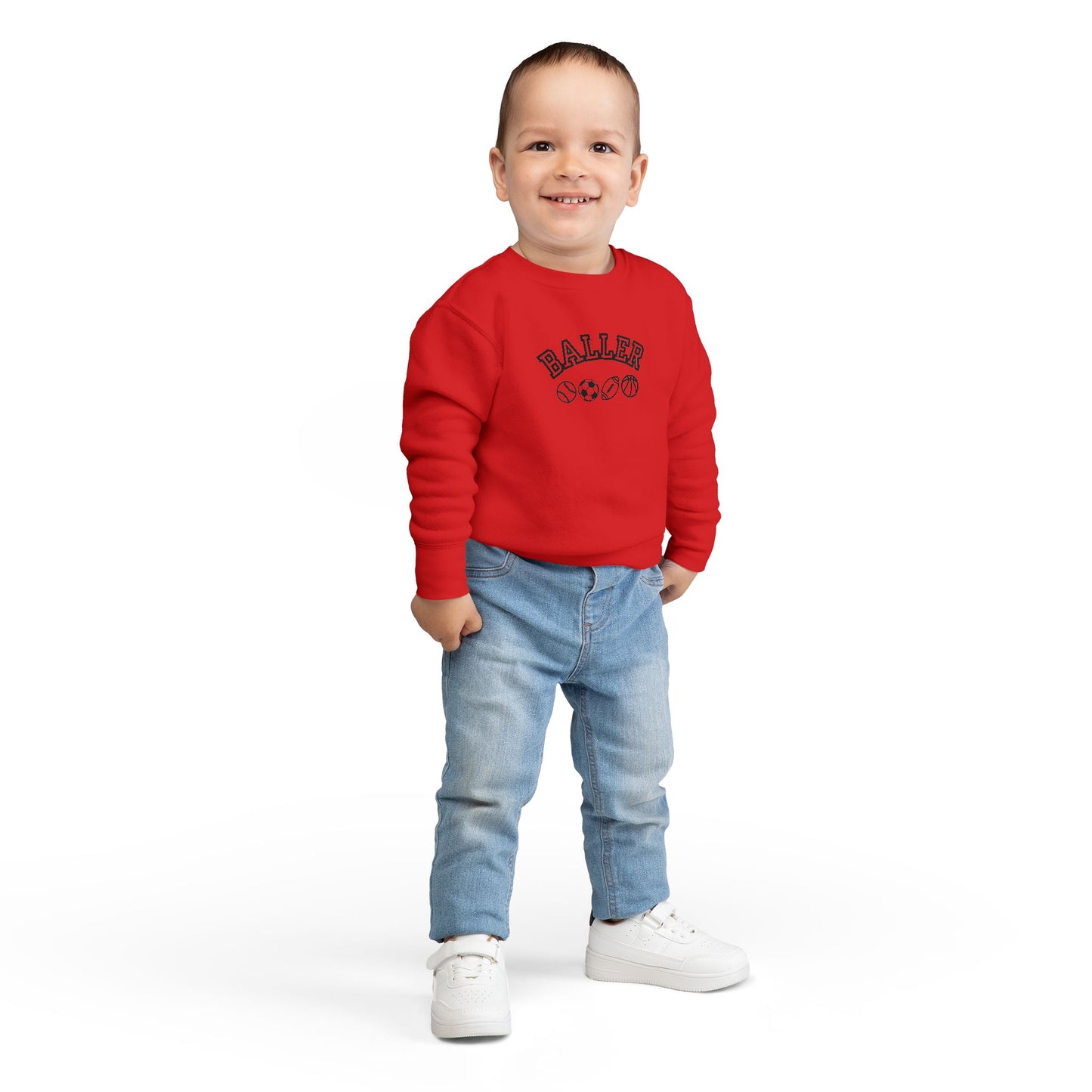 Kids BALLER Crew Sweatshirt