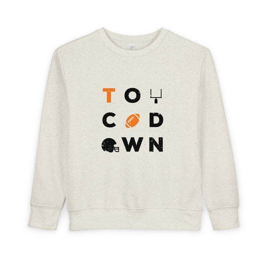 Kids TOUCHDOWN Crew Sweatshirt - The TN Edit