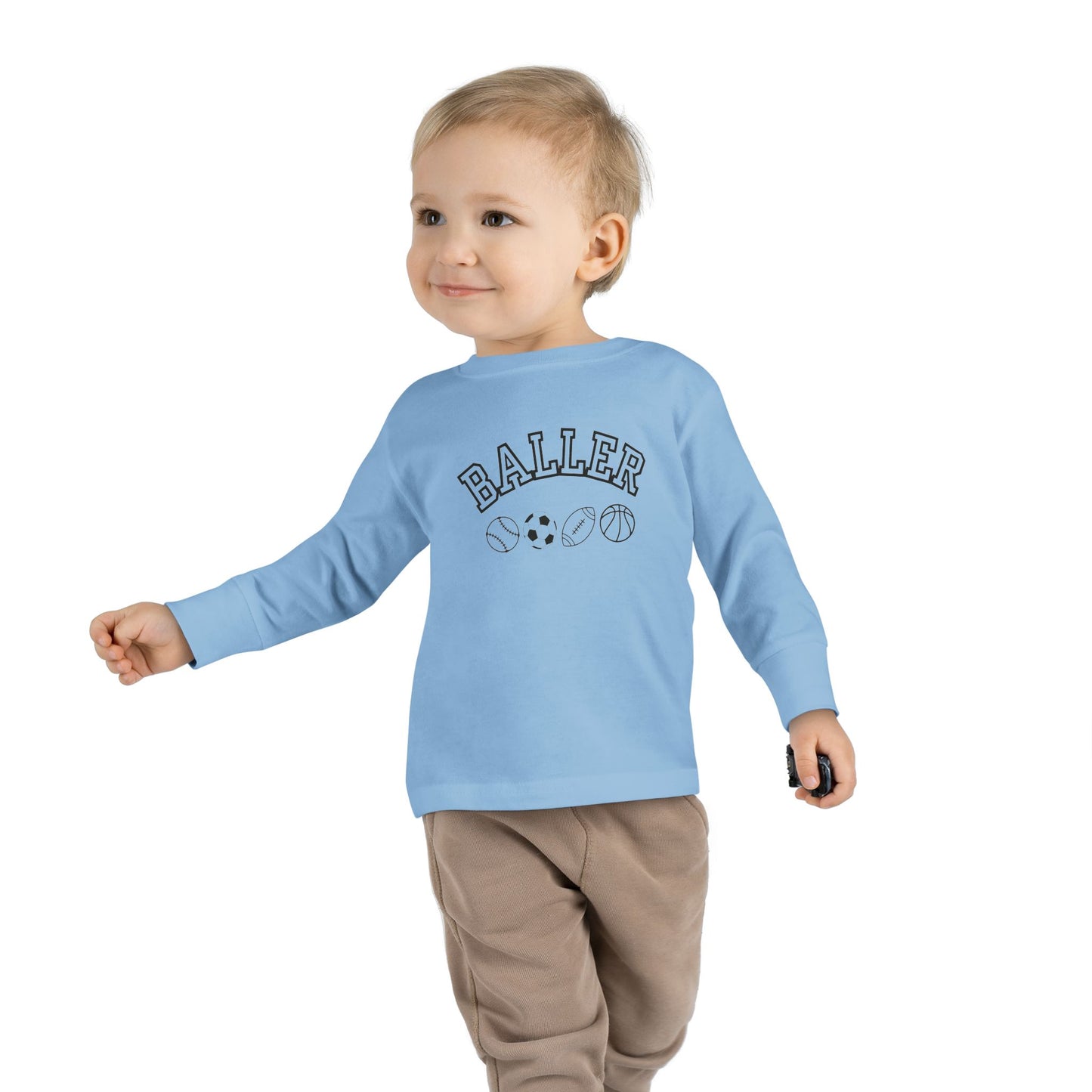 Kids BALLER Long Sleeve Tee
