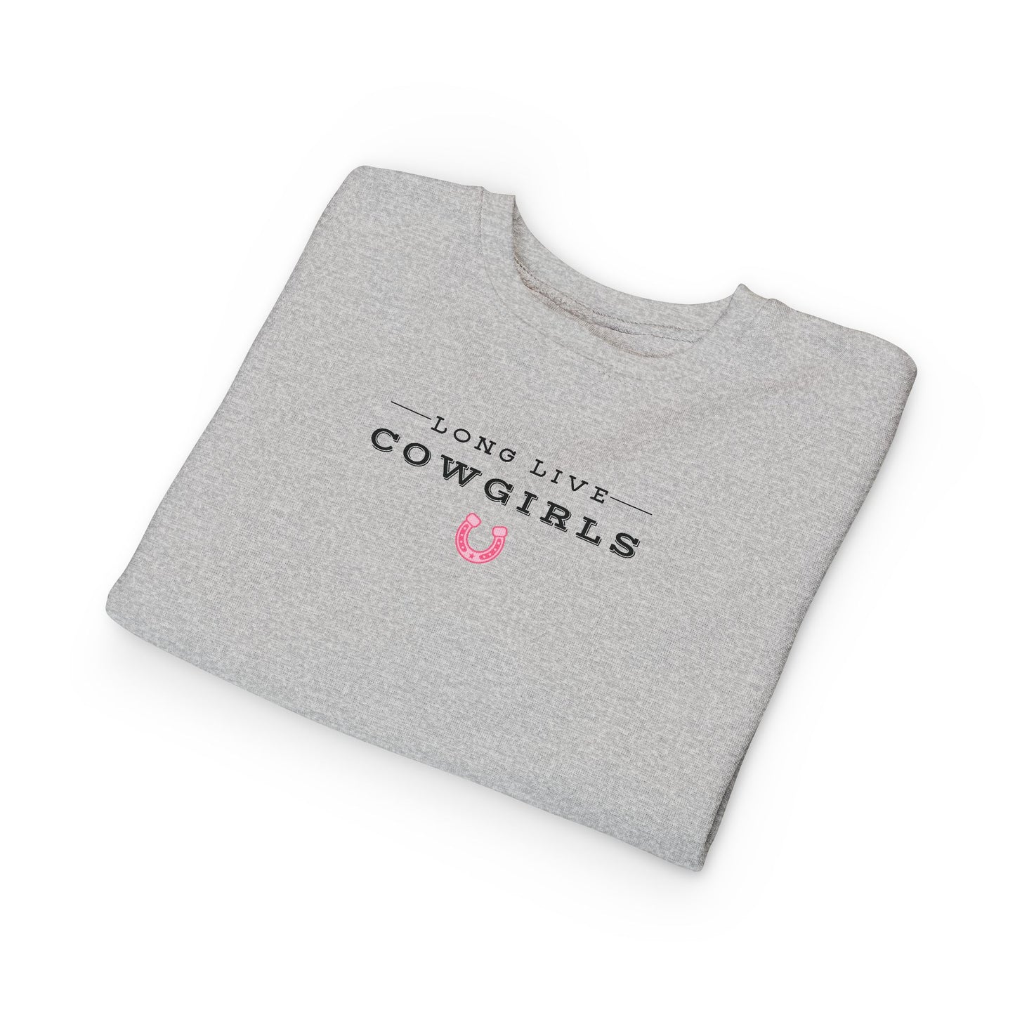 Girls COWGIRLS Crew Sweatshirt