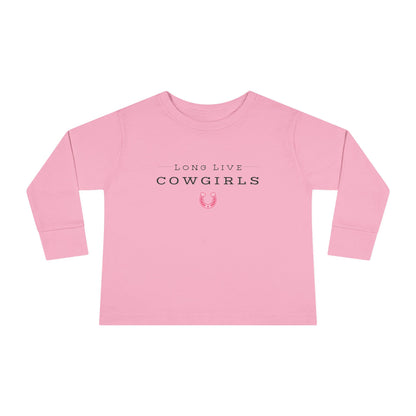 Girls COWGIRLS Long Sleeve Tee