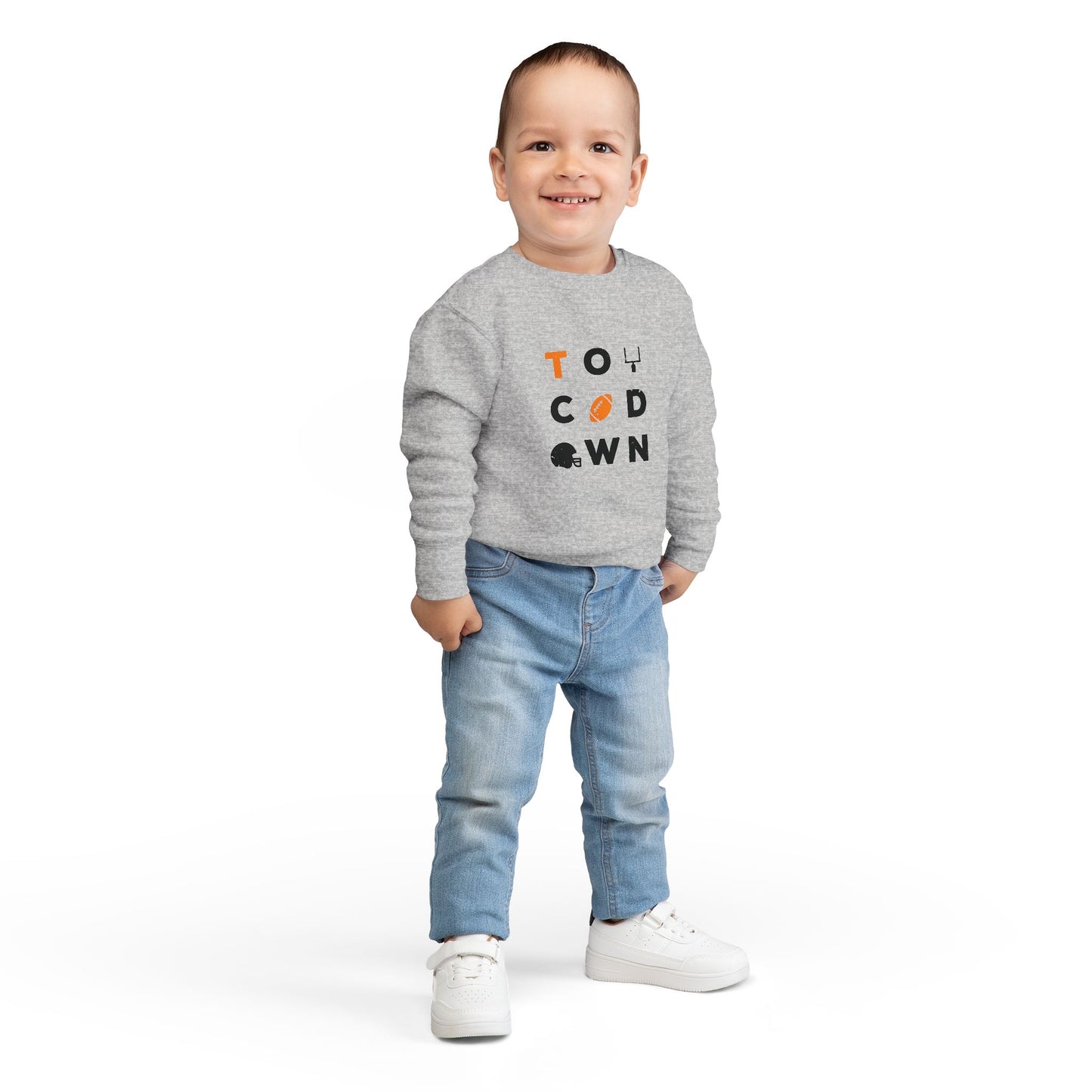 Kids TOUCHDOWN Crew Sweatshirt - The TN Edit