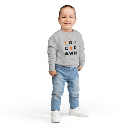 Kids TOUCHDOWN Crew Sweatshirt - The TN Edit
