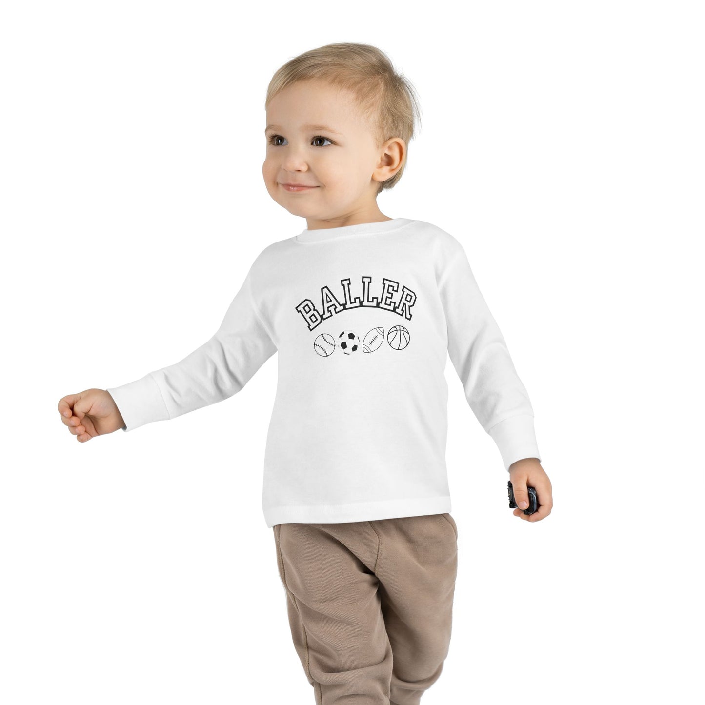 Kids BALLER Long Sleeve Tee