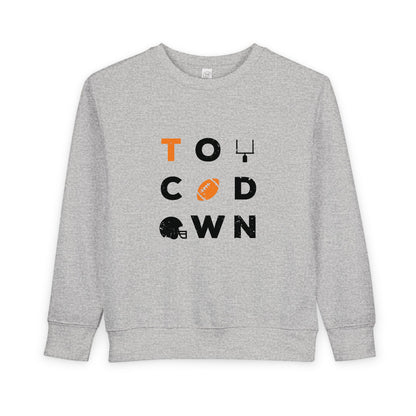 Kids TOUCHDOWN Crew Sweatshirt - The TN Edit