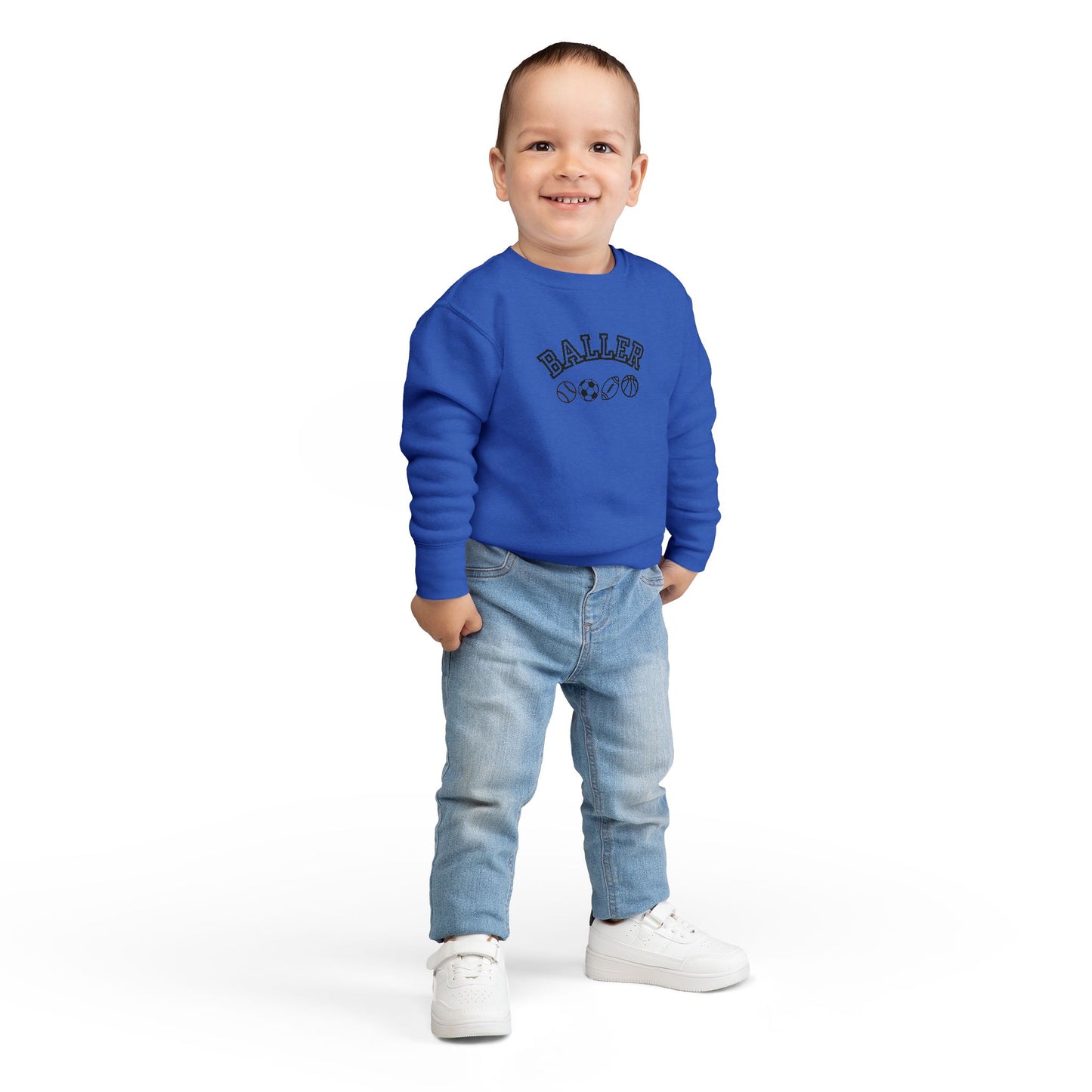 Kids BALLER Crew Sweatshirt