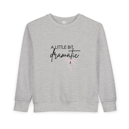 Girls DRAMATIC Crew Sweatshirt