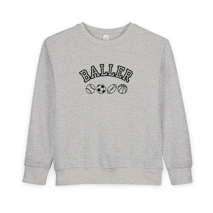 Kids BALLER Crew Sweatshirt