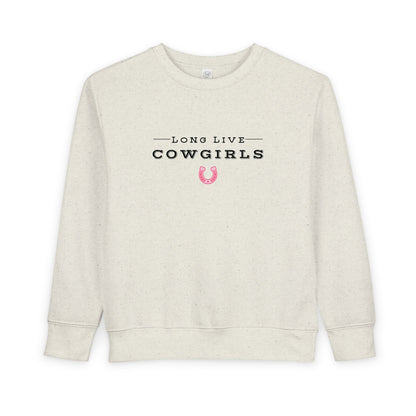 Girls COWGIRLS Crew Sweatshirt