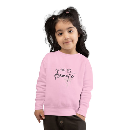Girls DRAMATIC Crew Sweatshirt