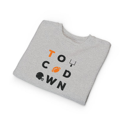 Kids TOUCHDOWN Crew Sweatshirt - The TN Edit