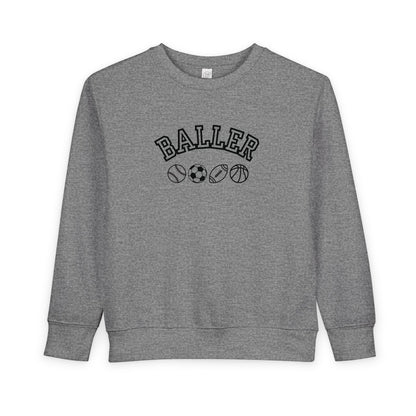 Kids BALLER Crew Sweatshirt