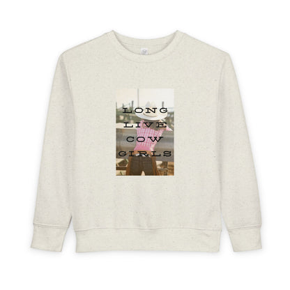 Girls COWGIRLS Crew Sweatshirt - The Rodeo Edit