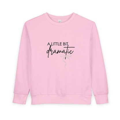 Girls DRAMATIC Crew Sweatshirt