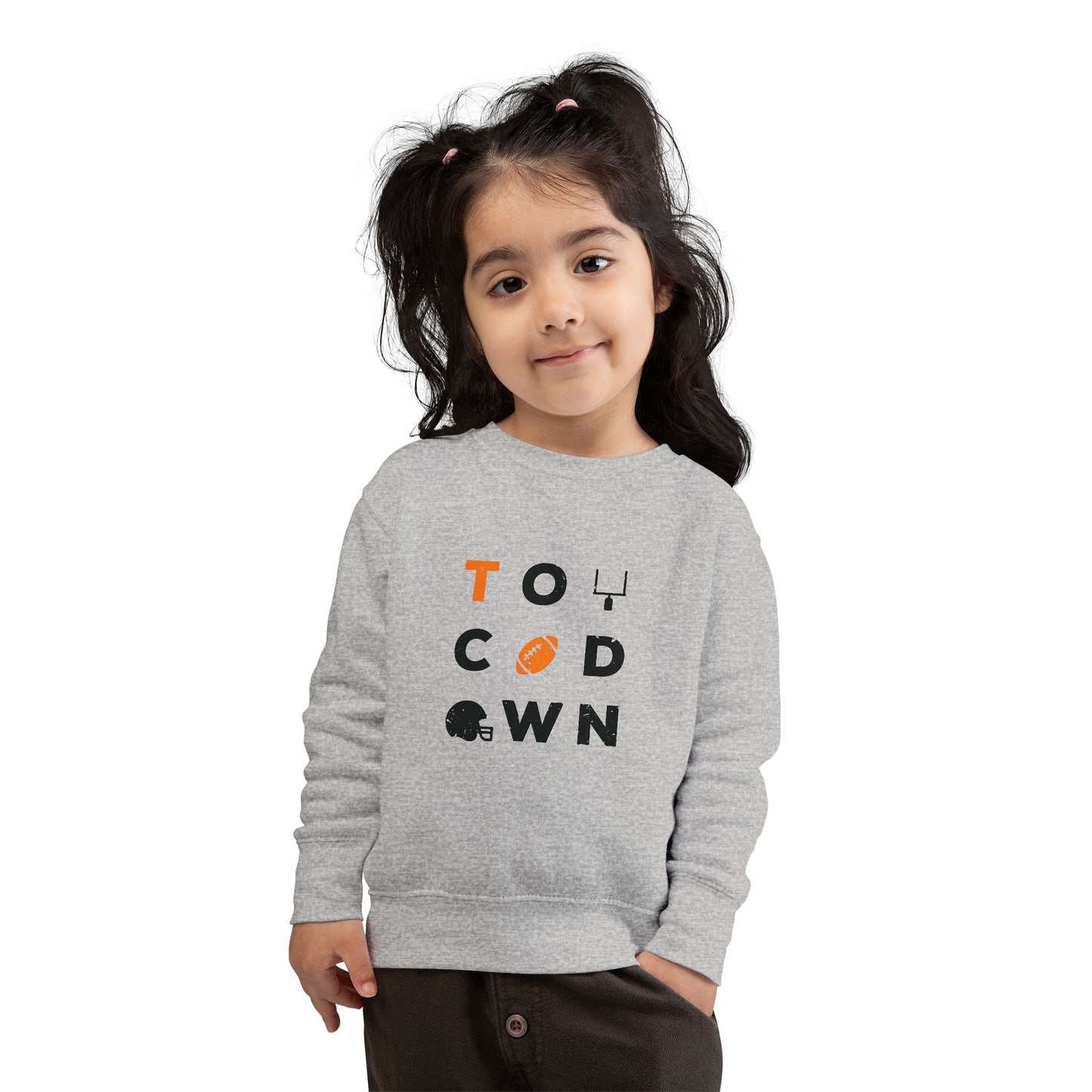 Kids TOUCHDOWN Crew Sweatshirt - The TN Edit