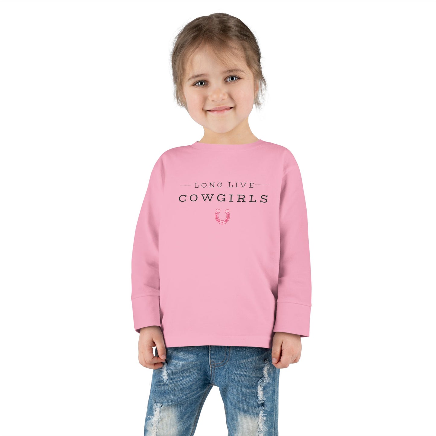 Girls COWGIRLS Long Sleeve Tee