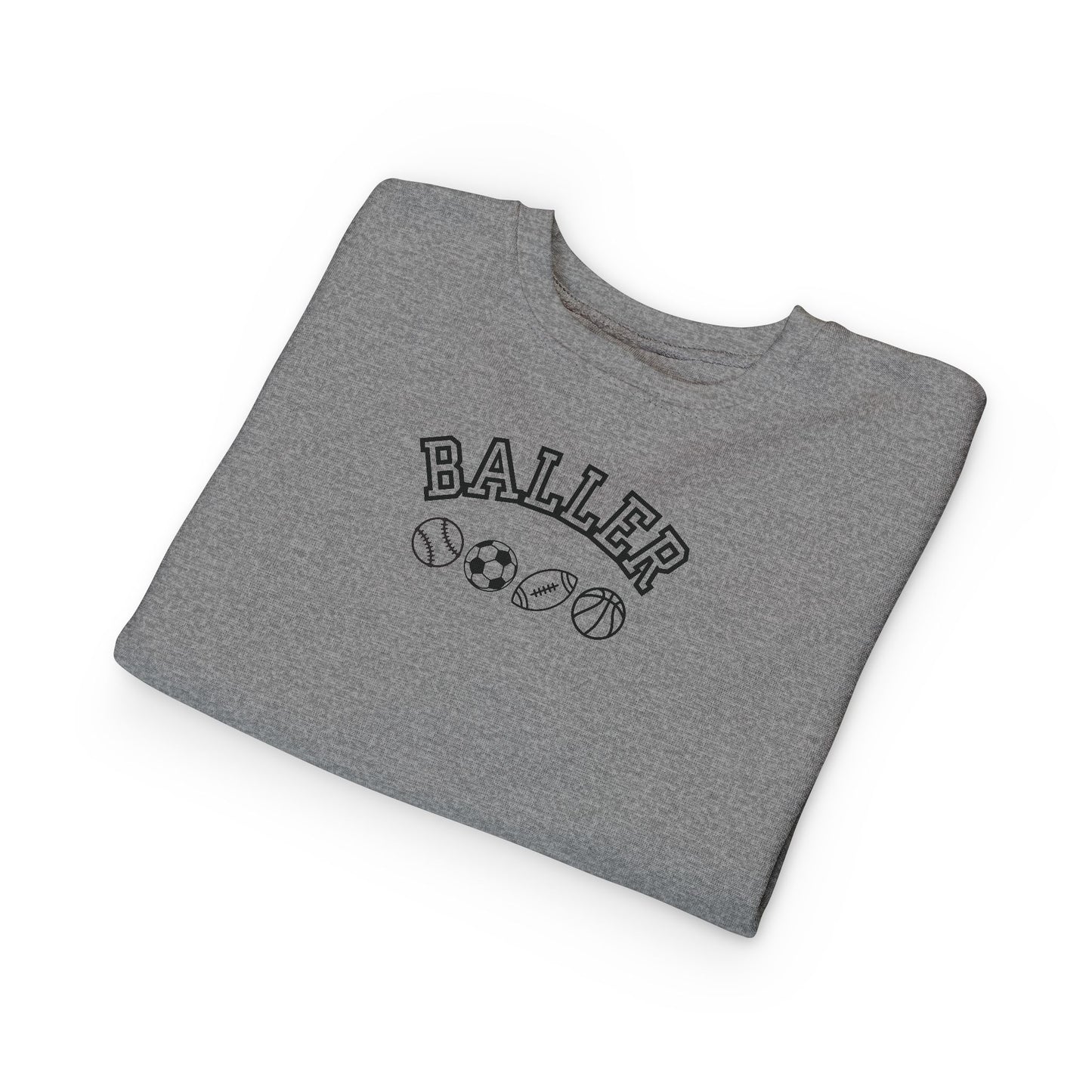 Kids BALLER Crew Sweatshirt