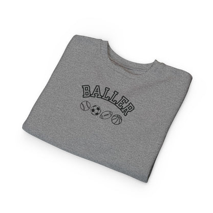 Kids BALLER Crew Sweatshirt