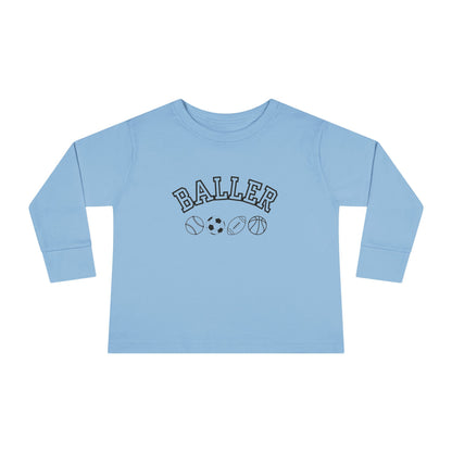 Kids BALLER Long Sleeve Tee
