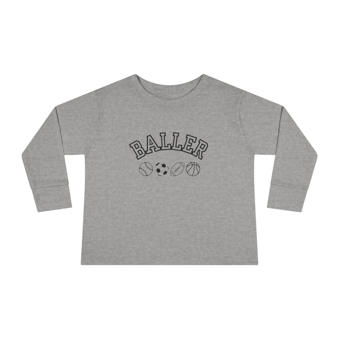 Kids BALLER Long Sleeve Tee