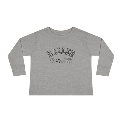 Kids BALLER Long Sleeve Tee