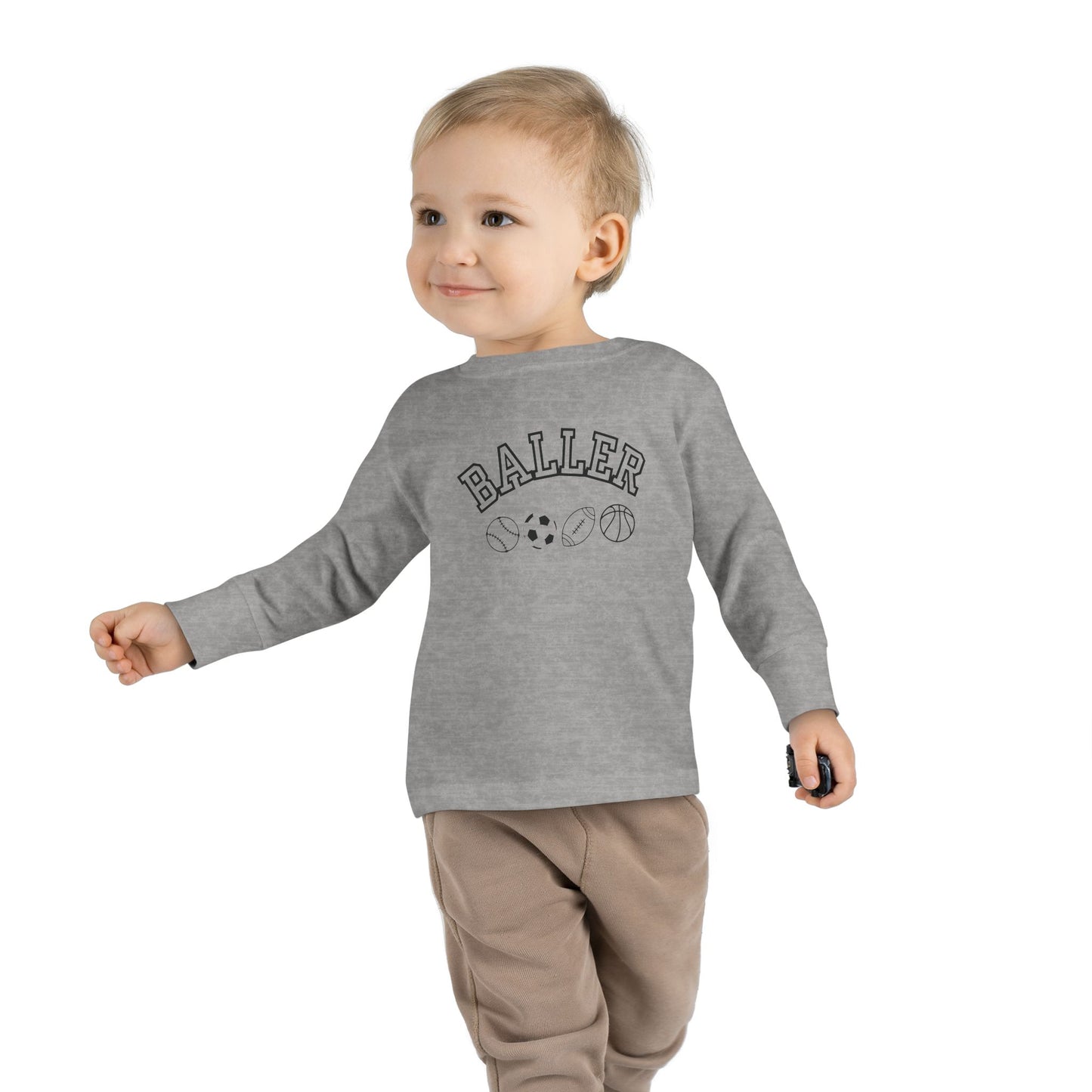 Kids BALLER Long Sleeve Tee